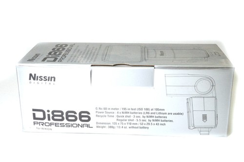Flash nissin di866 per - flash,